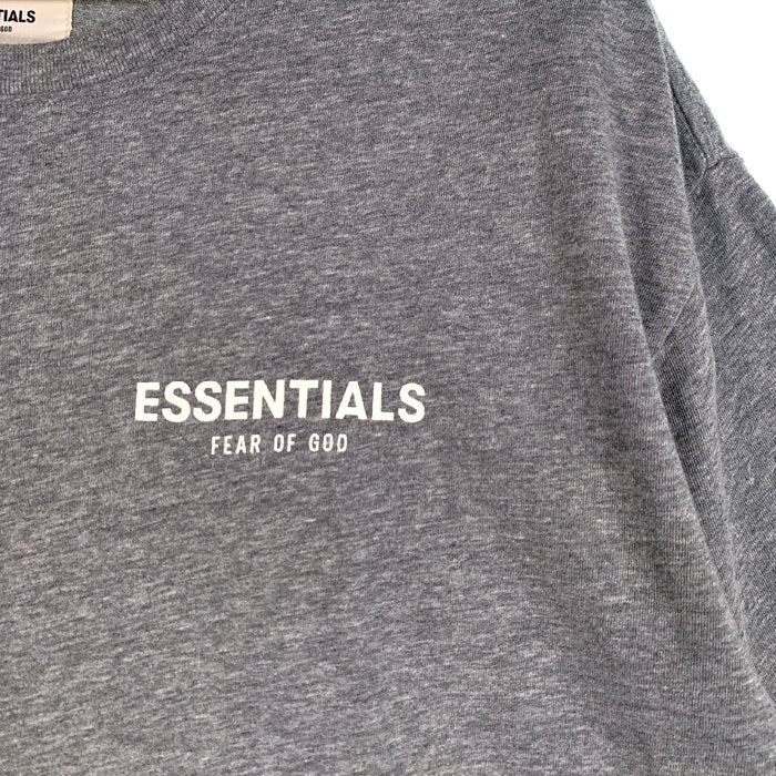 ESSENTIALS エッセンシャルズ ロゴプリント Tシャツ グレー Size S 福生店
