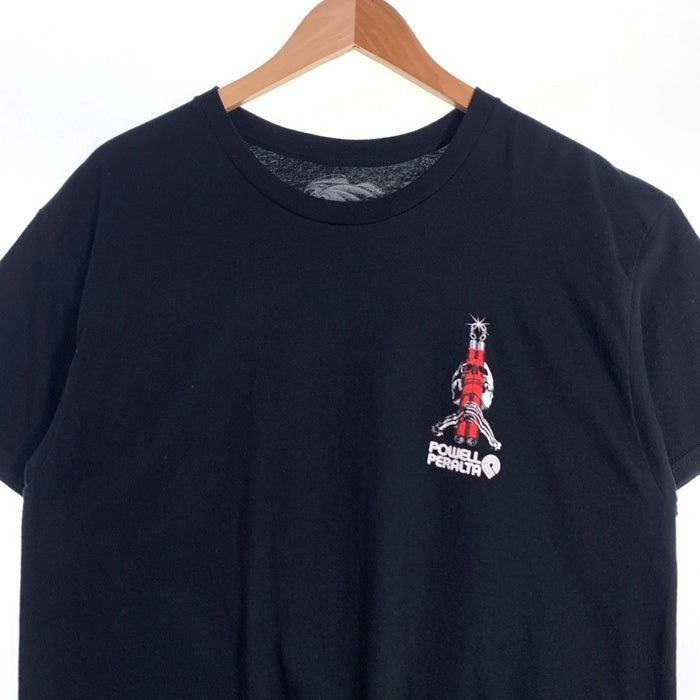 POWELL PERALTA パウエル ペラルタ Bruce Lee ブルースリー 半袖 Tシャツ ブラック Size L 福生店