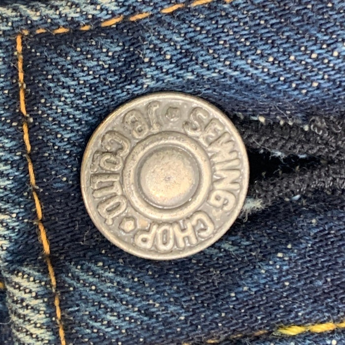 Johnbull ジョンブル Sewing Chop O'alls 502BD ソーイングチョップ デニムパンツ インディゴ NO.168 C-0Y-3858 W34 福生店