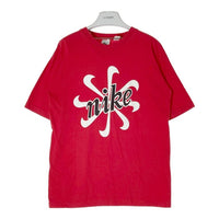 NIKE ナイキ 風車ロゴ 90's 銀タグ Tシャツ レッド size不明※背中小穴あり 瑞穂店