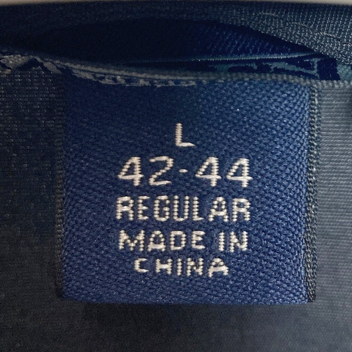 LANDS’ END ランズエンド ナイロン アノラック プルオーバージャケット ブラック カレッジ刺繡 Size L 瑞穂店