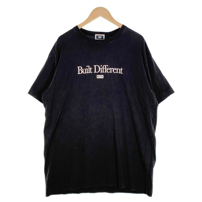 KITH NYC キス 25SS Built Different Vintage Tee ヴィンテージ加工 プリントTシャツ ブラック Size L 福生店
