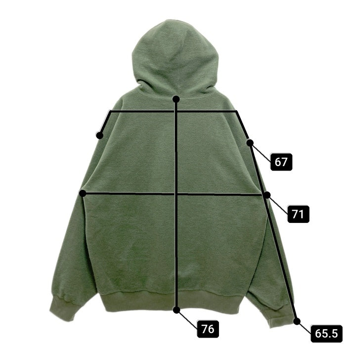 SUPREME シュプリーム 23AW Inside Out Box Logo Hooded Sweatshirt インサイドアウト ボックスロゴ プルオーバースウェットパーカー オリーブ Size XXL 瑞穂店