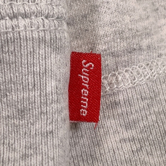 SUPREME シュプリーム 19SS Classic Ad Hooded Sweatshirt クラシックAD プルオーバースウェットパーカー グレー Size S 福生店