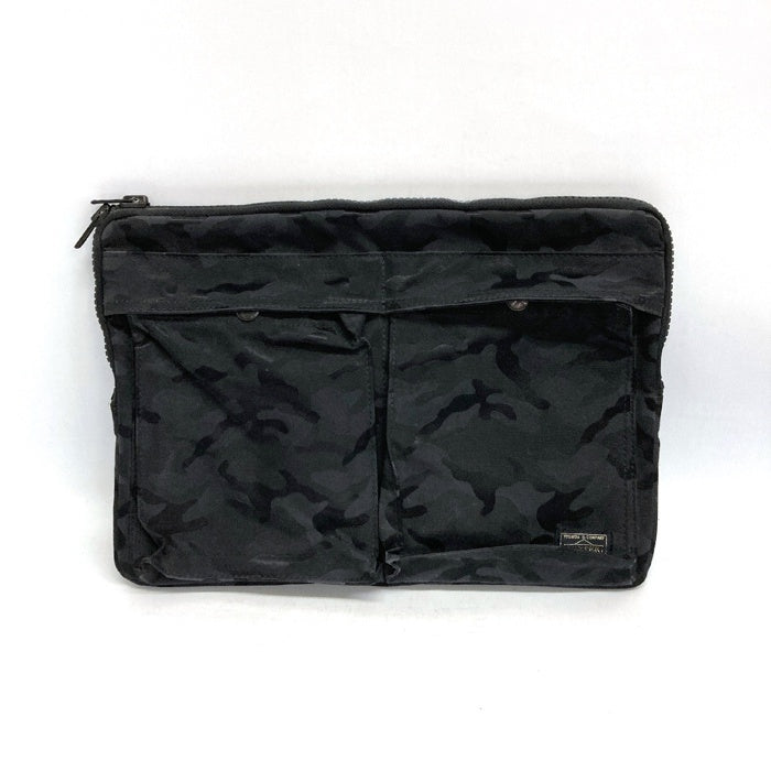 PORTER ポーター クラッチバッグ 迷彩 カモフラ ブラック 瑞穂店