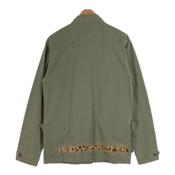 DENIM&SUPPLY RALPH LAUREN デニム&サプライ ラルフローレン ジャングルファティーグ ミリタリーフィールドジャケット リペア加工 リップストップ オリーブ Size S 福生店