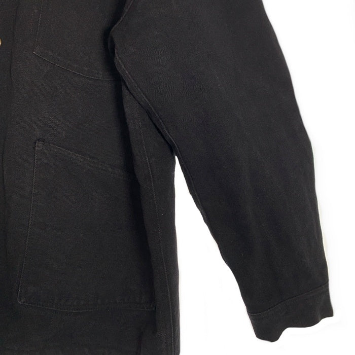 BEN DAVIS ベンデイビス ダック地 カバーオール ジャケット スナップボタン 中綿 ブラック G-1780011 Size L 福生店