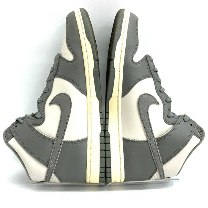 NIKE ナイキ DM0582-001 Dunk High Retro SE Vintage Light Bone and Tumbled Grey ダンク ハイ レトロ SE ヴィンテージ スニーカー グレー size28cm 瑞穂店