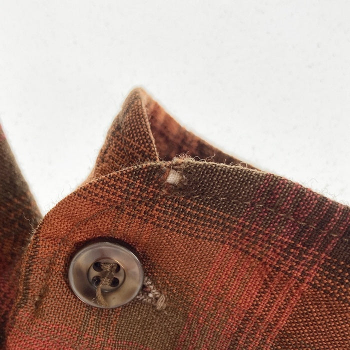 SIR PENDLETON サー ペンドルトン 70's USA製 ボードシャツ ブラウン×オレンジ sizeS 瑞穂店