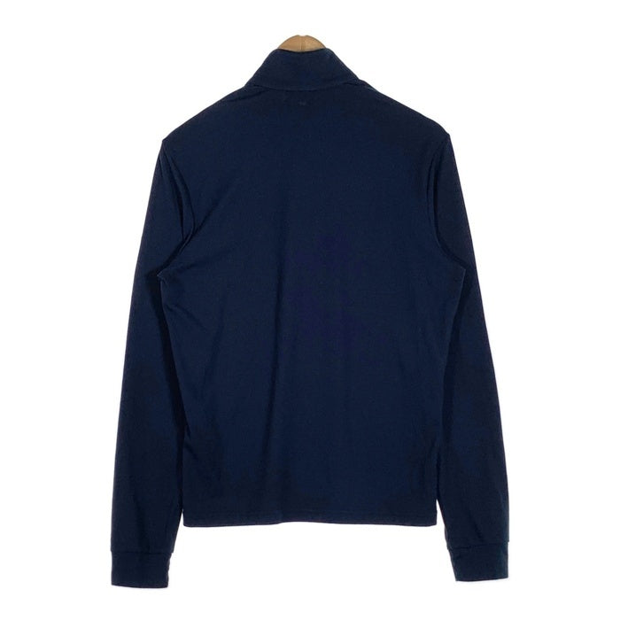 PRADA SPORT プラダスポーツ ハーフジップ プルオーバー ロングスリーブカットソー ネイビー ポリエステル SJJ80 Size M 福生店