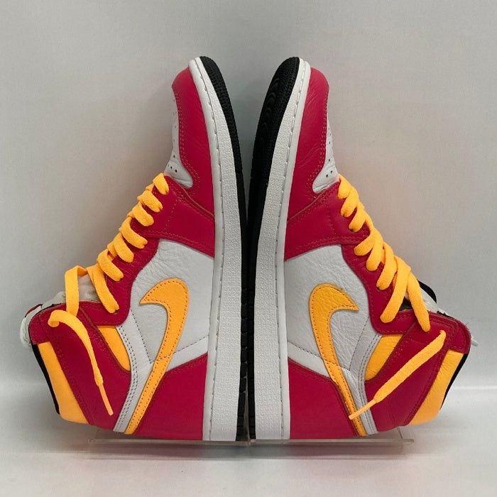 NIKE ナイキ 555088-603 スニーカー Air Jordan 1 High OG Light Fusion Red レッド 27cm 瑞穂店