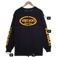 MASSES マシス 26SS VANSON バンソン L/S T-SHIRT プリント ロングスリーブTシャツ 長袖 ブラック Size L 福生店
