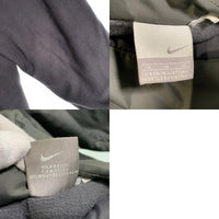 00’s NIKE ナイキ リバーシブル フーデッドジャケット ナイロン フリース モスグリーン チャコール Size M 福生店