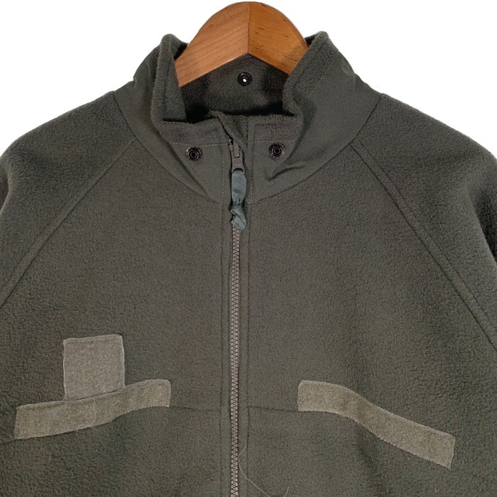 00's U.S.ARMY 米軍 フリースジャケット オリーブ 8415-01-577-1949 07年会計 PECKHAM Size M-R 福生店