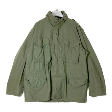 ALPHA INDUSTRIES アルファインダストリーズ 8415-01-099-7842 M65ミリタリーフィールドジャケットフライト カーキ sizeL 瑞穂店
