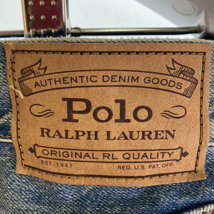 POLO Ralph LAUREN ポロラルフローレン デニムパンツ ダメージ加工 インディゴ sizeW28 瑞穂店