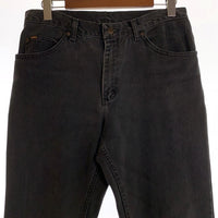 90's Lee リー ブラック デニム パンツ ジーンズ テーパード 200-8908 Size 34×30 福生店