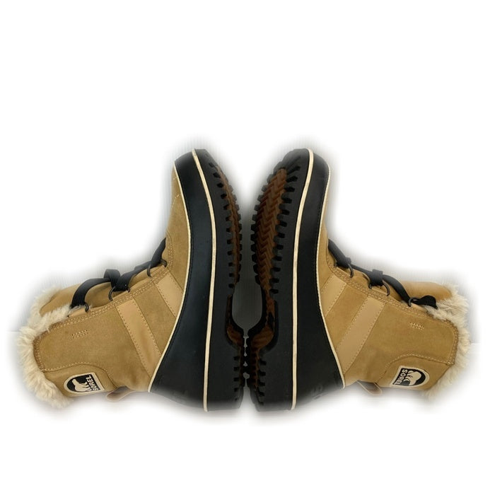 SOREL ソレル TIVOLI 2 ウィンターブーツ キャメル ブラック NL 089-373 Size 23.5cm 瑞穂店