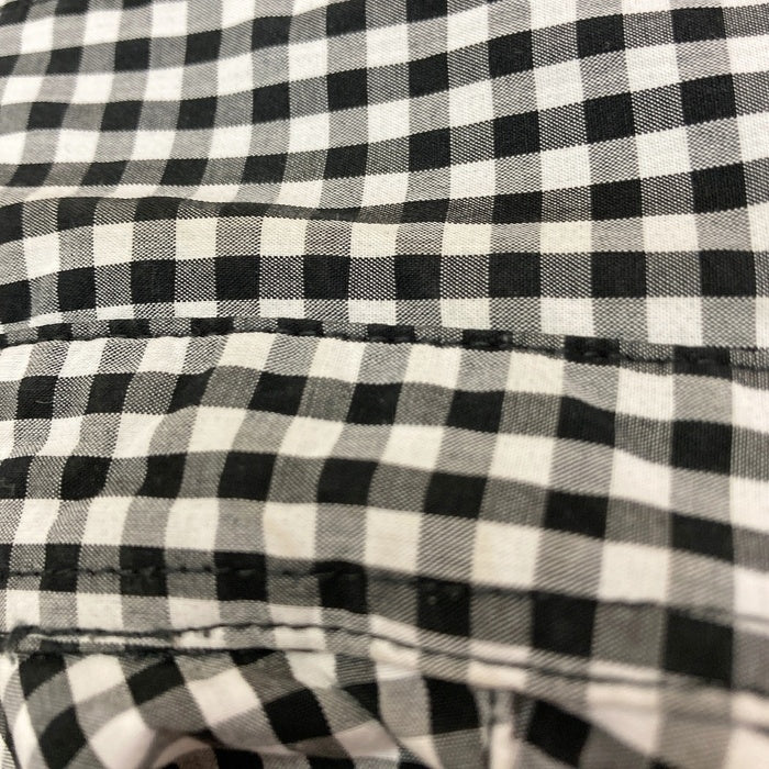 SUPREME シュプリーム 21SS Gingham S/S Shirt ギンガムチェック ショートスリーブシャツ 半袖 ブラック ホワイト SizeL 瑞穂店