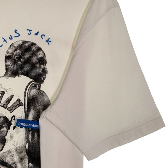 JORDAN BRAND ジョーダンブランド M J TSF SS TEE フラグメント トラヴィススコット Tシャツ アイボリー DJ0619-133 Size M 福生店