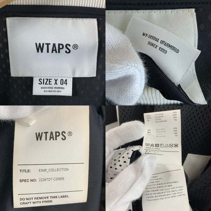 WTAPS ダブルタップス 22AW NETMINDER ネットマインダー メッシュ 長袖 ロングスリーブ シャツ ブラック 222ATDT-CSM06 Size 04 福生店