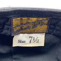 THE REAL McCOY`S リアルマッコイズ A-3 メカニック レザーキャップ ブラック Size 7 1/2 福生店