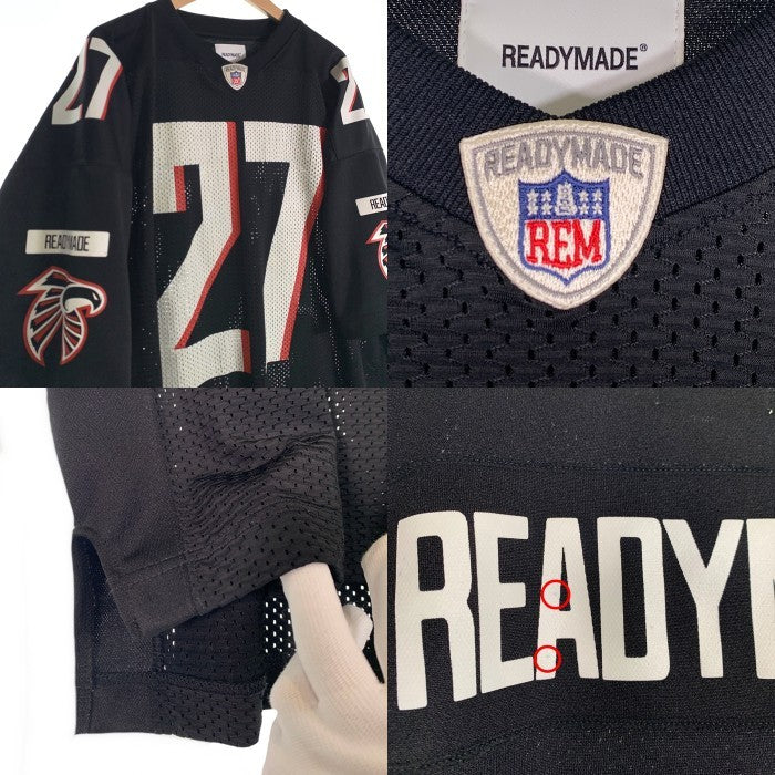 READY MADE レディメイド GAME SHIRTS ゲームシャツ メッシュ ブラック RE-CO-BK-00-00-232 Size O/S 福生店