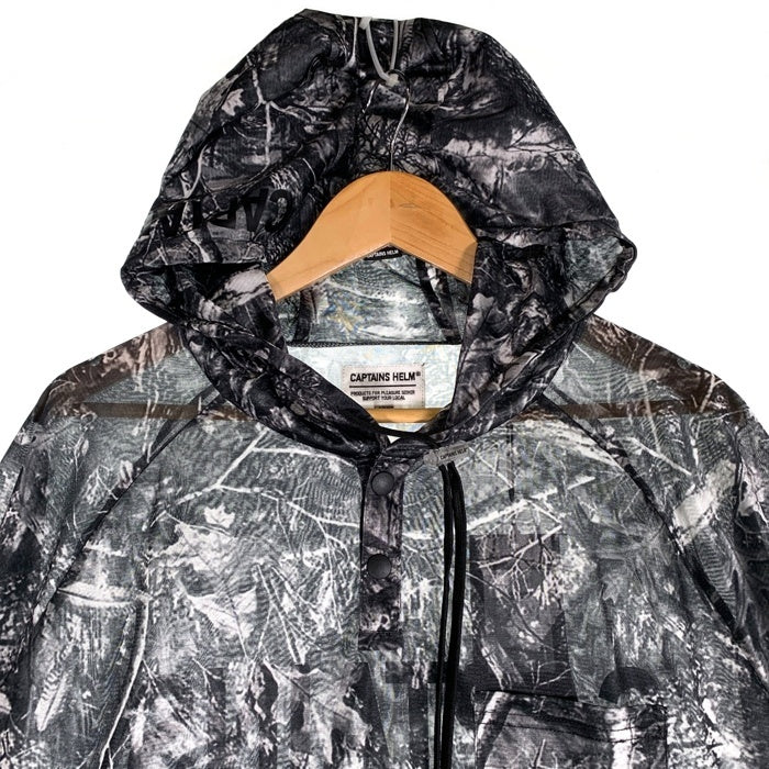 CAPTAINS HELM キャプテンズヘルム UV&BUG PROOF MESH LIGHT SHELL ユーブイアンドバグ プルーフ メッシュ ライト シェル ブラック CH25-SS-J04 Size L 福生店