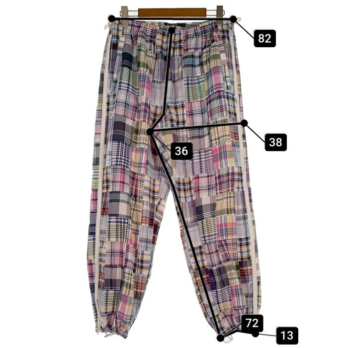 SUPREME シュプリーム 25SS GOODENOUGH グッドイナフ Patchwork Full Zip Track Pant パッチワーク フルジップ トラックパンツ マルチ Size L 福生店