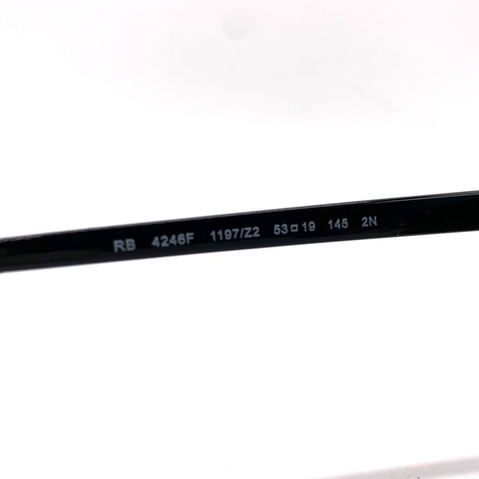 Ray-Ban レイバン クラブラウンド サングラス ミラーレンズ RB4246F ブラック ローズ 福生店