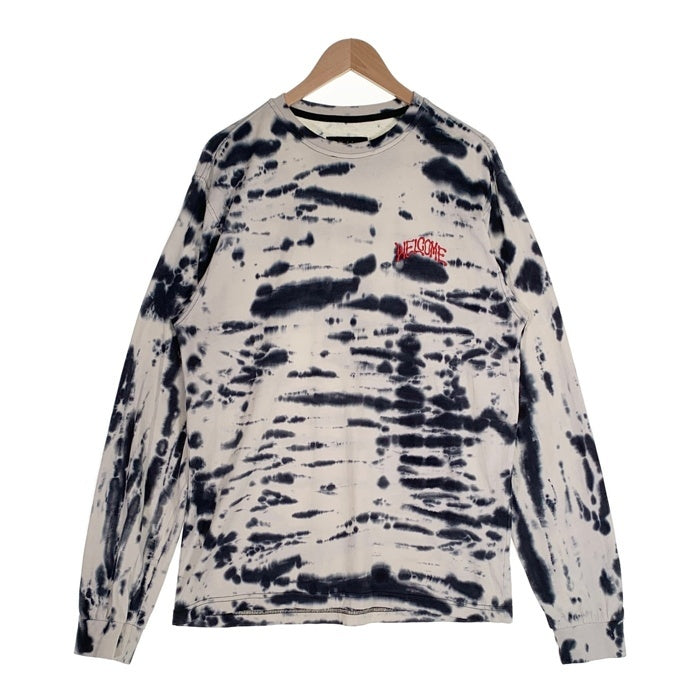Welcome Skateboards Inkblots Black & Bone Tie Dye Long Sleeve T-Shirts ロンT ロングスリーブ 長袖 Tシャツ タイダイ  Size L 福生店