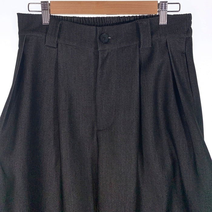 YHONE 2タック ワイドパンツ ブラック Size 30 福生店
