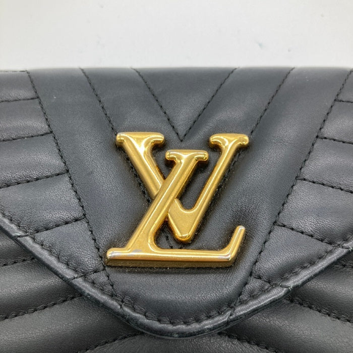 LOUIS VUITTON ルイヴィトン M63298 ニューウェーブ ロングウォレット 長財布 ブラック 瑞穂店