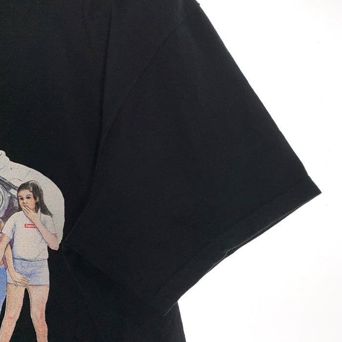 SUPREME シュプリーム 17AW Kiss Tee キス プリントTシャツ ブラック Size L 福生店