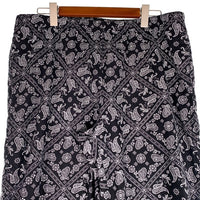 SUPREME シュプリーム 18SS Bandana Track Pant バンダナ トラック パンツ ブラック Size L 福生店
