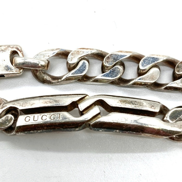 グッチ ブレスレット ノット シルバー925 18 GUCCI グッチ ノット ブレスレット AG925 シルバー size18 瑞穂