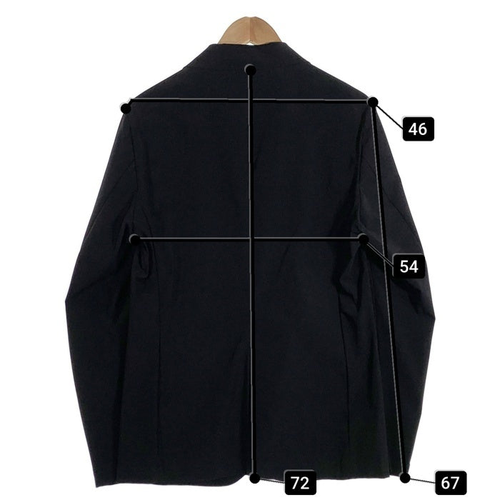 HYDROGEN ハイドロゲン CLASSIC JACKET 2B テーラードジャケット ブラック ナイロン ポリウレタン Size L 福生店