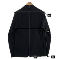 HYDROGEN ハイドロゲン CLASSIC JACKET 2B テーラードジャケット ブラック ナイロン ポリウレタン Size L 福生店