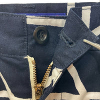 JUNYA WATANABE COMME des GARCONS MAN ジュンヤワタナベ コムデギャルソンマン WO-P007 15SS 幾何学柄 ハーフパンツ ダークネイビー size XS 瑞穂店