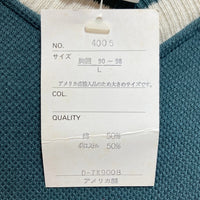 Russell Athletic ラッセルアスレティック USA製 チルデンニット風スウェット タグ付き グリーン sizeL 瑞穂店