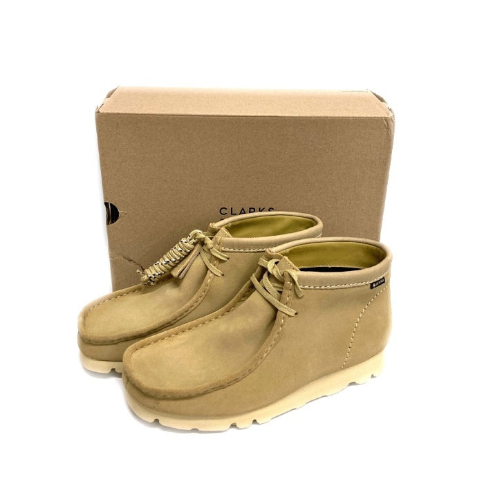 Clarks クラークス 26168545 Wallabee BT GTX ワラビー ブーツ ゴアテックス ベージュ sizeUK7.5 瑞穂店