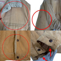 80's Levi's リーバイス コーデュロイ ボアジャケット ベージュ 70608 1523 USA製 Size 42 福生店