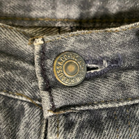 90's Levi's リーバイス 501-0658 ブラックデニムパンツ ジーンズ USA製 裾カットオフ Size 32×30 福生店