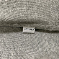 STUSSY ステューシー 刺繍 半袖 ポロシャツ グレー Size M 福生店