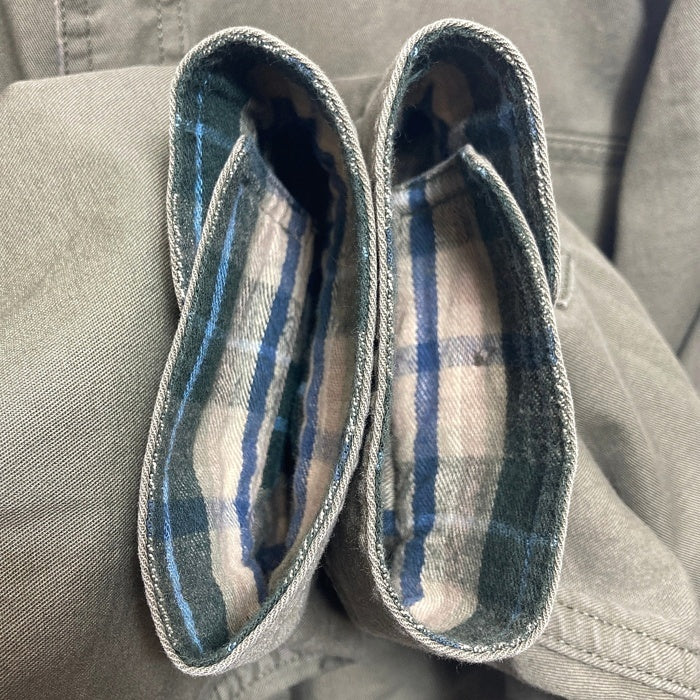 L.L.Bean エルエルビーン 長袖 ワークシャツ フランネルチェックライナー オリーブ Size L-TALL 瑞穂店