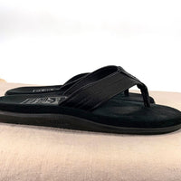 ISLAND SLIPPER  アイランドスリッパ レザー スウェード トングサンダル ブラック Size 8（26cm） 福生店