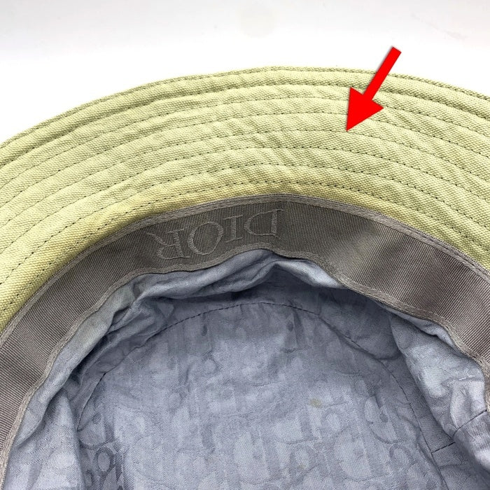 DIOR ディオール CACTUS JACK カクタスジャック トラヴィススコット ボブハット バケット 刺繡 カーキ 033C906U4511 Size M 福生店