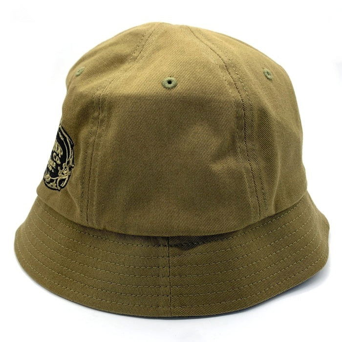 PORKCHOP ポークチョップ F LEAF BALL HAT リーフ ボールハット オリーブ Size F (約56～62cm) 福生店