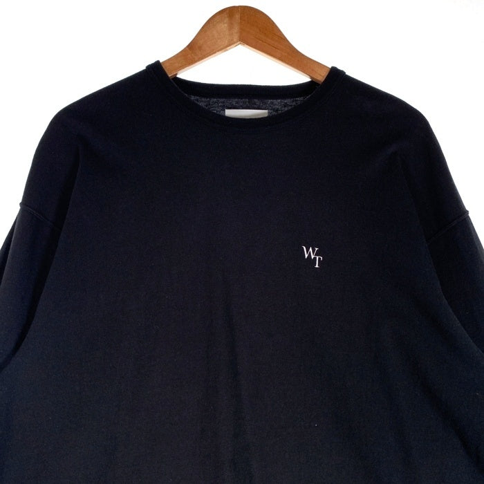 WTAPS ダブルタップス 23SS OBJ 03 LS COTTON. FORTLESS フォートレス ロングスリーブTシャツ ブラック 231ATDT-CSM12 Size 03 福生店