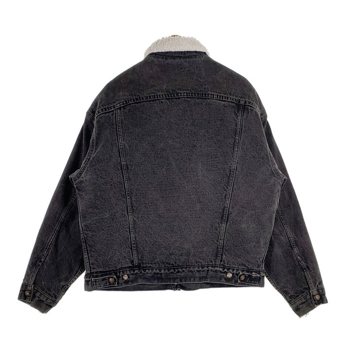 80`s Levi`s リーバイス ブラックデニム ボアジャケット USA製 70609 0270 Size XL 福生店